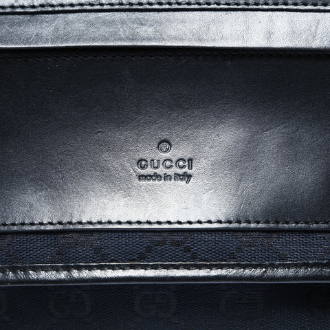 GUCCI GG canvas Shoulder Bag black WS23596