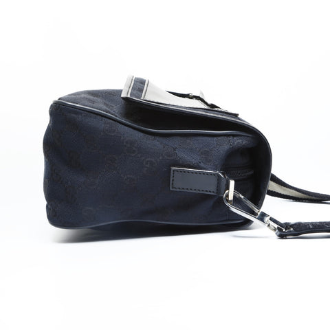 GUCCI GG canvas Shoulder Bag black WS23596