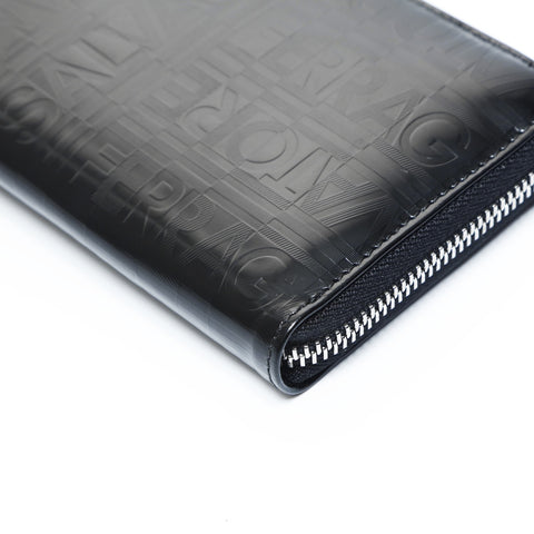 Salvatore Ferragamo Patent leather Purse black WS23598