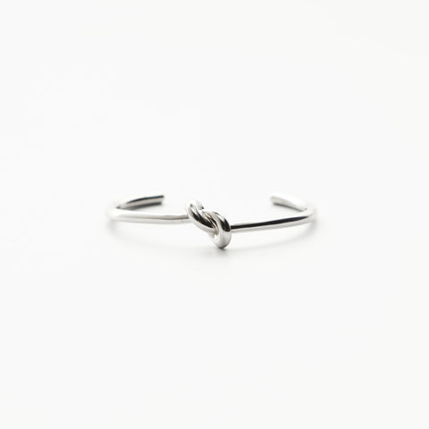 CELINE Knot Extra Thin bracelet Silver WS23599