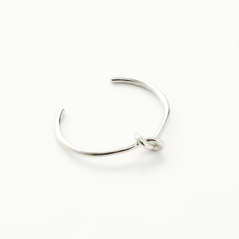 CELINE Knot Extra Thin bracelet Silver WS23599