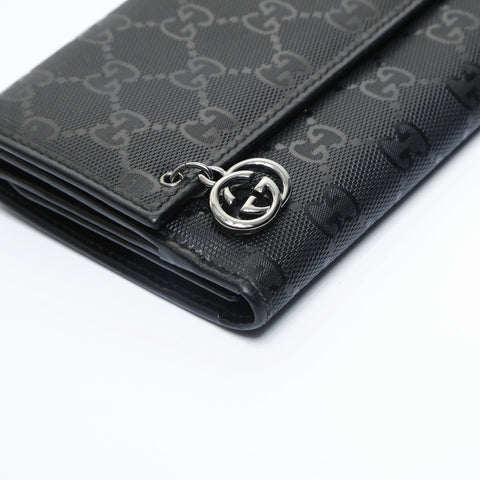 GUCCI GG implementation Purse black WS23600