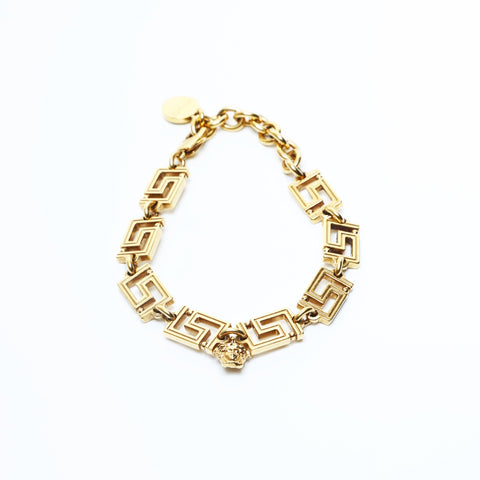 VERSACE 2010-2020s Greca Medusa bracelet gold WS23601