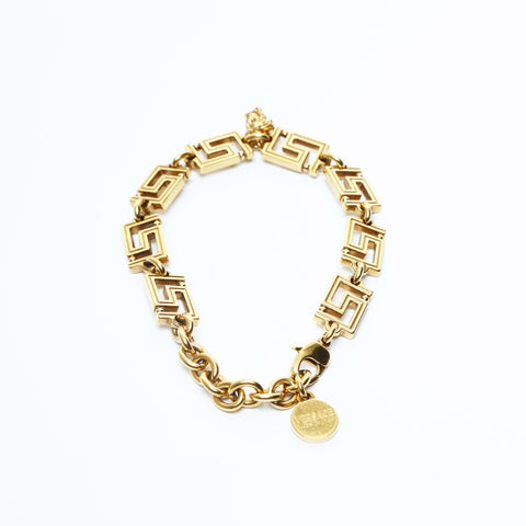 VERSACE 2010-2020s Greca Medusa bracelet gold WS23601