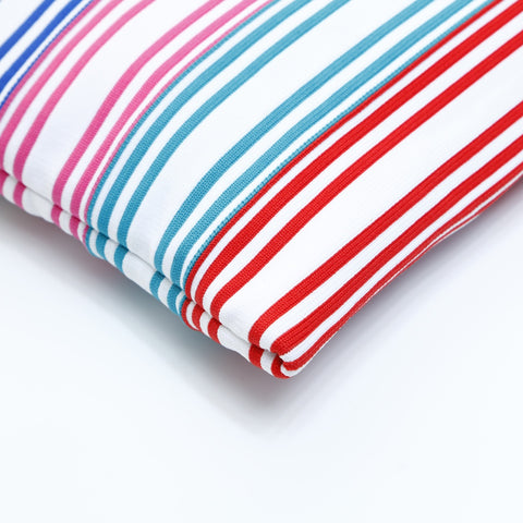 CHANEL 27th Series 2019 Cotton Canvas Multicolor COCO Mark Clutch bag multicolor WS23604