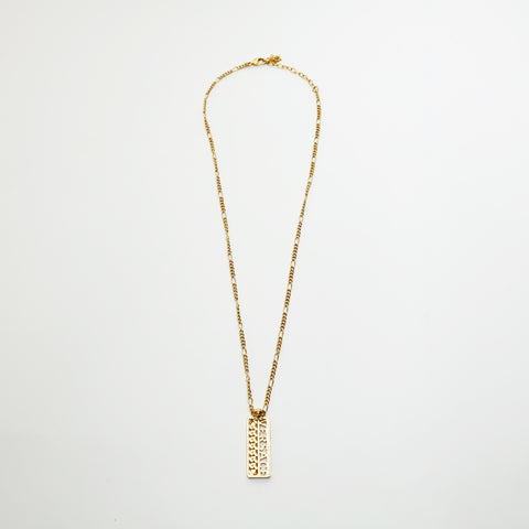 VERSACE Medusa With logo Necklace gold WS23607