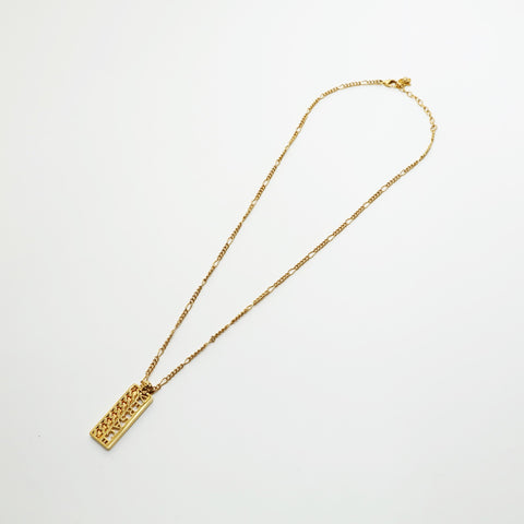 VERSACE Medusa With logo Necklace gold WS23607