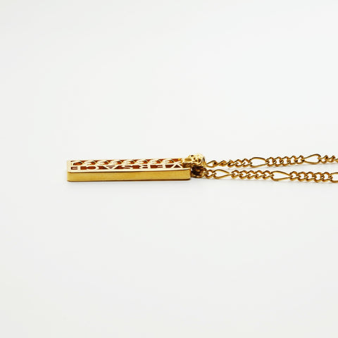 VERSACE Medusa With logo Necklace gold WS23607