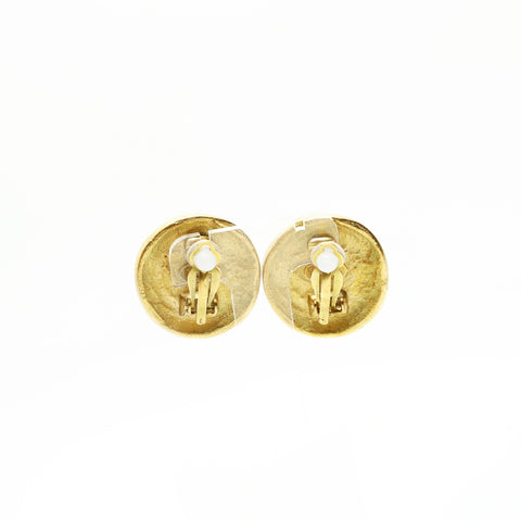 CHANEL 95P COCO Mark Coin 1995 Earring gold WS23608