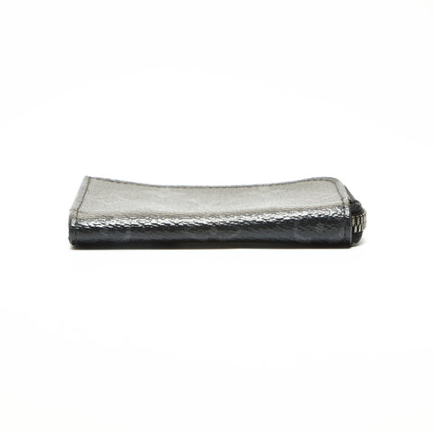 LOUIS VUITTON 2020 Monogram Eclipse Porte Monnaie Jour Compact Wallet Coin case black WS23613