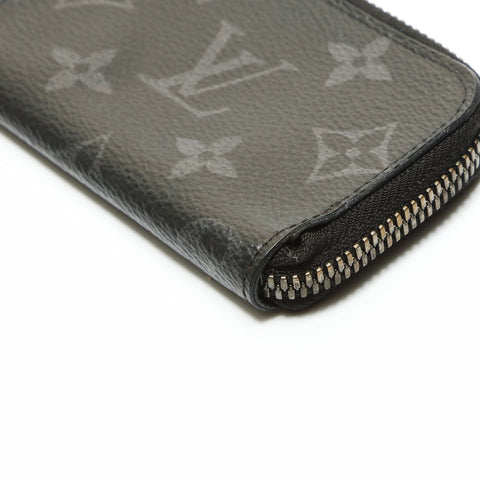LOUIS VUITTON 2020 Monogram Eclipse Porte Monnaie Jour Compact Wallet Coin case black WS23613