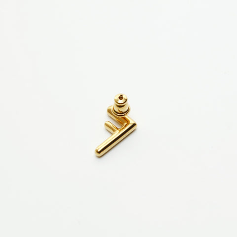 FENDI FF motif Pierce gold WS23614