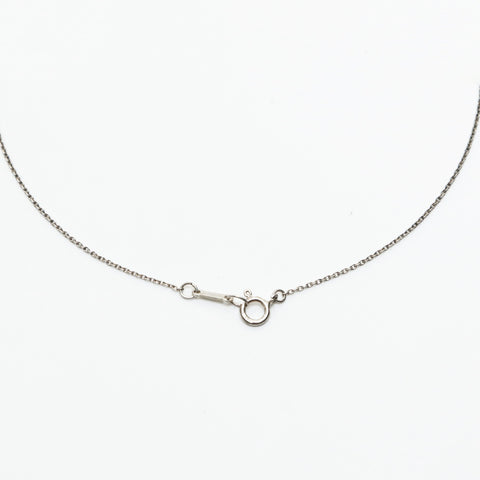 TIFFANY&Co. 925 Elsa Peretti Leaf Necklace Silver WS23616