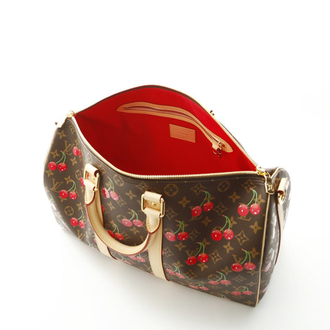 LOUIS VUITTON 2021-2025 LV x TM Keepall Bandouliere 45 Boston bag Brown WS23618