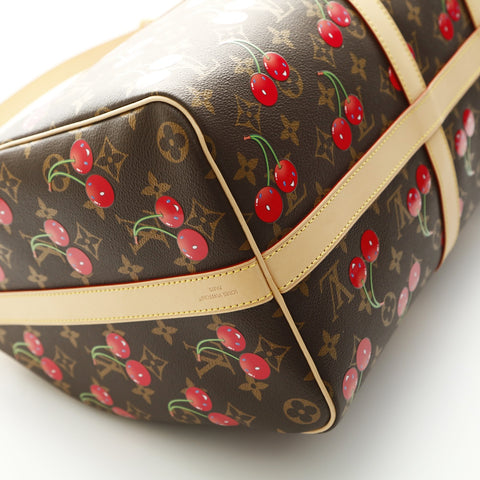 LOUIS VUITTON 2021-2025 LV x TM Keepall Bandouliere 45 Boston bag Brown WS23618