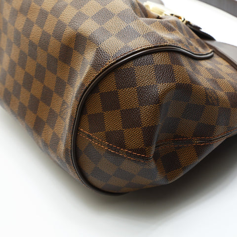LOUIS VUITTON 2010 Damier Sistine PM Shoulder Bag Brown WS23620