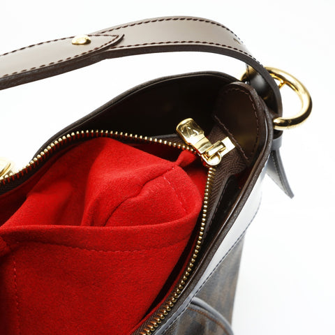 LOUIS VUITTON 2010 Damier Sistine PM Shoulder Bag Brown WS23620