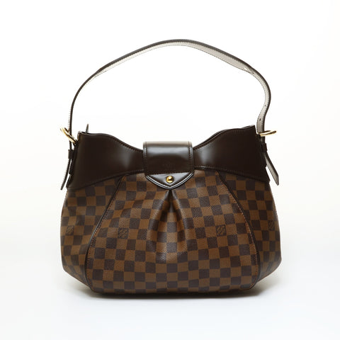 LOUIS VUITTON 2010 Damier Sistine PM Shoulder Bag Brown WS23620