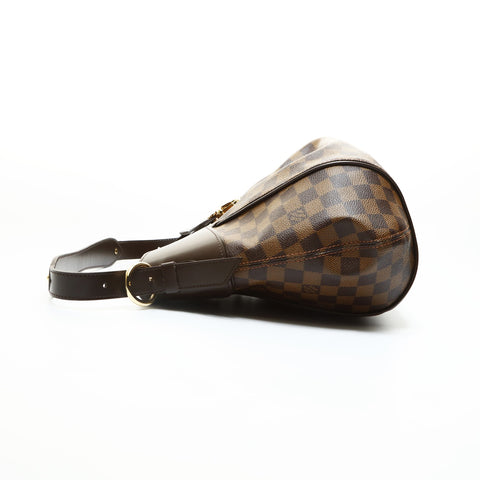 LOUIS VUITTON 2010 Damier Sistine PM Shoulder Bag Brown WS23620