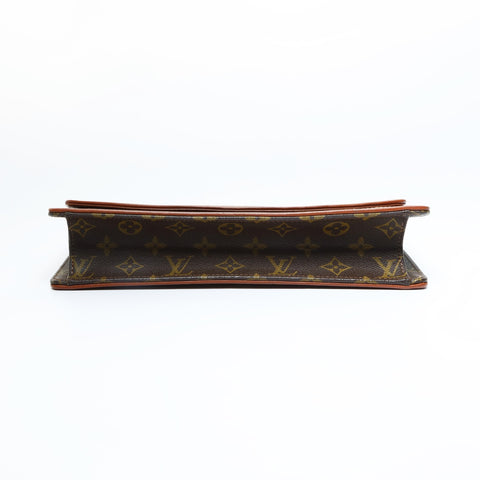 LOUIS VUITTON 1996 Monogram Pochette Dame PM Clutch bag Brown WS23621