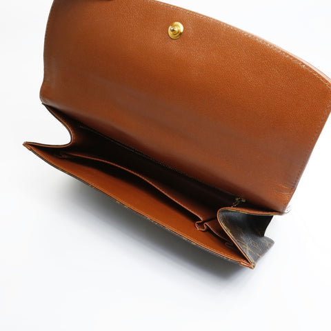 LOUIS VUITTON 1996 Monogram Pochette Dame PM Clutch bag Brown WS23621