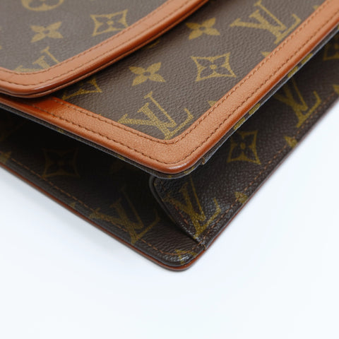 LOUIS VUITTON 1996 Monogram Pochette Dame PM Clutch bag Brown WS23621