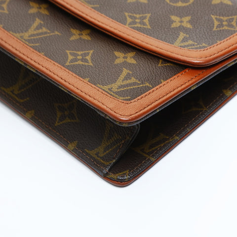 LOUIS VUITTON 1996 Monogram Pochette Dame PM Clutch bag Brown WS23621