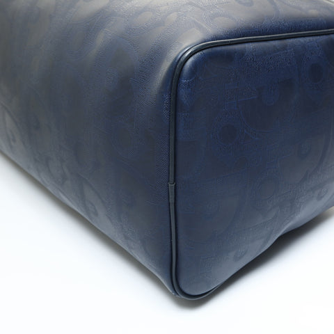 Christian Dior PVC Boston bag Navy WS23622