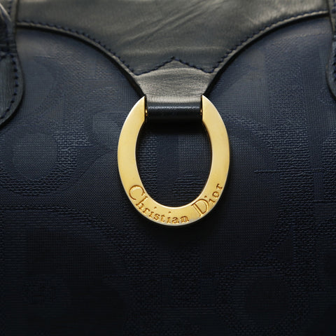 Christian Dior PVC Boston bag Navy WS23622
