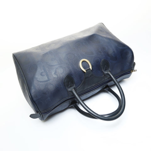 Christian Dior PVC Boston bag Navy WS23622