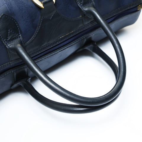 Christian Dior PVC Boston bag Navy WS23622