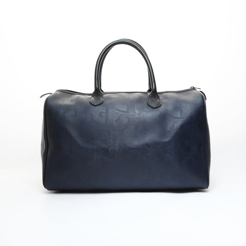 Christian Dior PVC Boston bag Navy WS23622