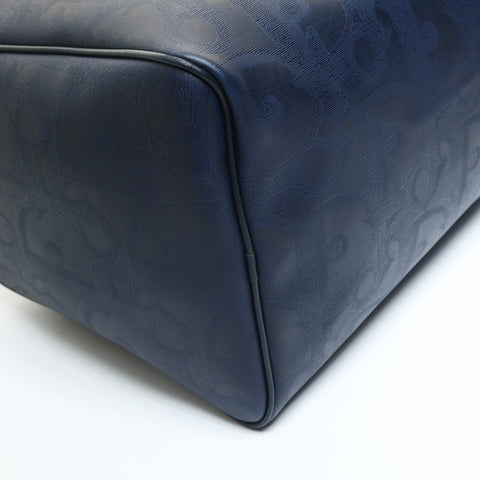 Christian Dior PVC Boston bag Navy WS23622