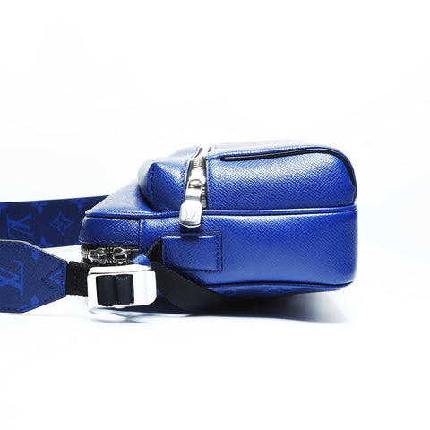 LOUIS VUITTON 2021-2025 Outdoor Messenger PM Shoulder Bag blue WS23624