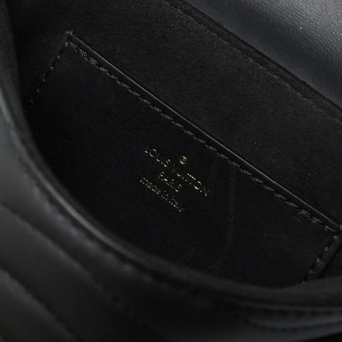 LOUIS VUITTON 2021 Multi Pochette Leather Shoulder Bag black WS23632