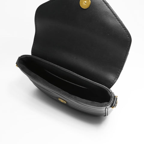 LOUIS VUITTON 2021 Multi Pochette Leather Shoulder Bag black WS23632