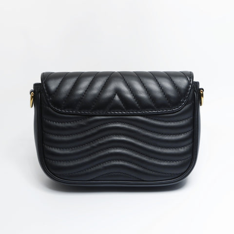 LOUIS VUITTON 2021 Multi Pochette Leather Shoulder Bag black WS23632