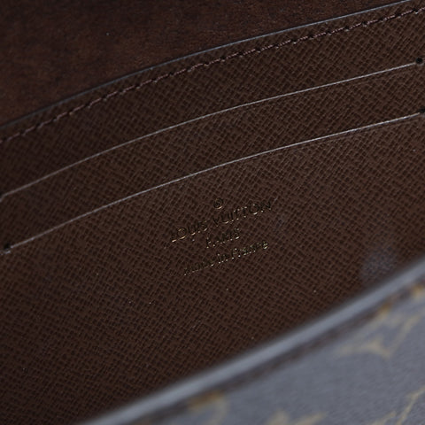 LOUIS VUITTON Wallet on Chain Lily Monogram Shoulder Bag Brown WS23633