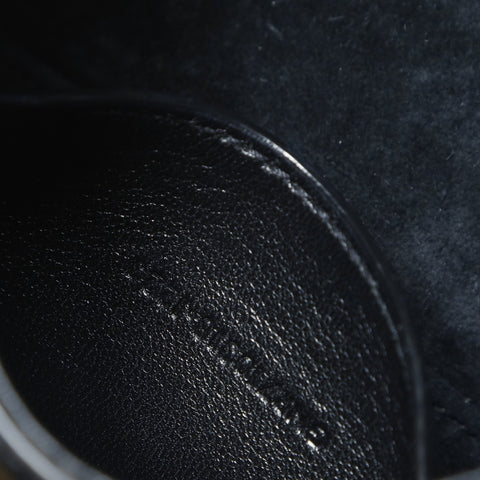 YVES SAINT LAURENT LE5A7 Mini Hobo Bag in Smooth Leather Handbag black WS23639