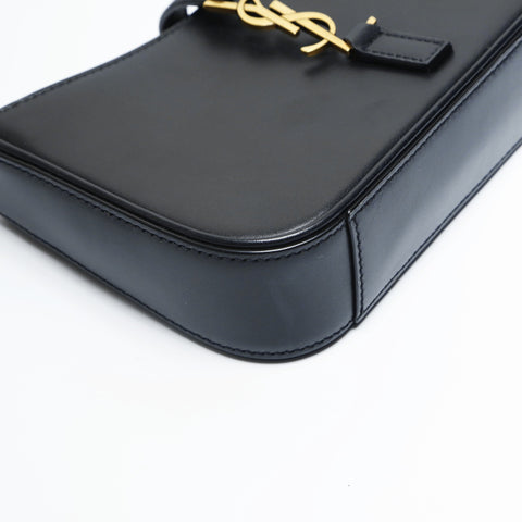 YVES SAINT LAURENT LE5A7 Mini Hobo Bag in Smooth Leather Handbag black WS23639