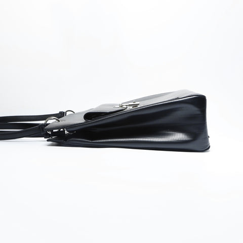 Salvatore Ferragamo leather Shoulder Bag black WS23640