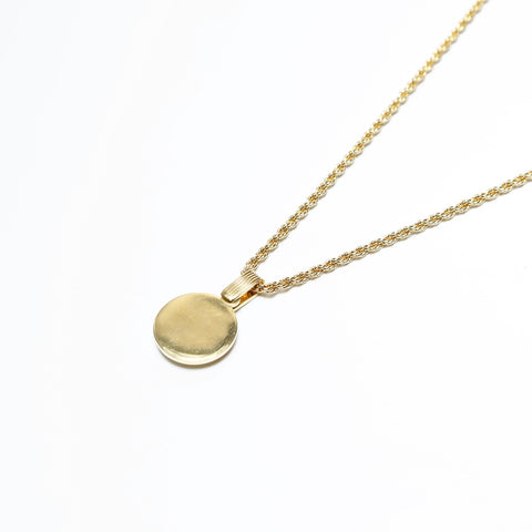 Christian Dior CD logo Necklace gold WS23647