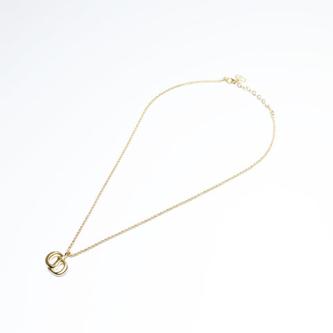 Christian Dior CD logo Necklace gold WS23648