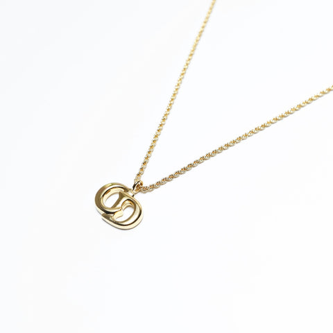 Christian Dior CD logo Necklace gold WS23648