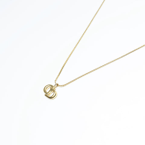 Christian Dior CD logo Necklace gold WS23650