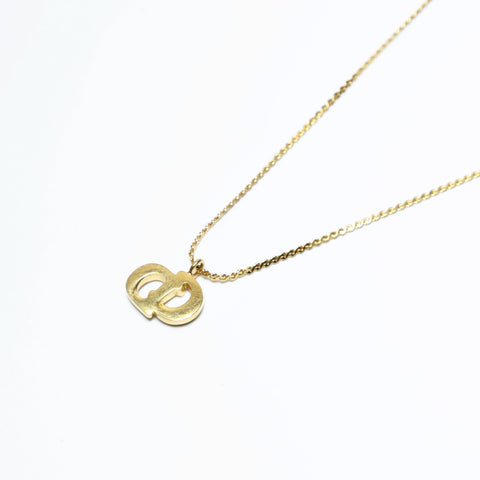Christian Dior CD logo Necklace gold WS23650