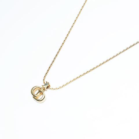 Christian Dior CD logo Necklace gold WS23652