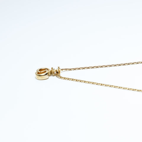 Christian Dior CD logo Necklace gold WS23652