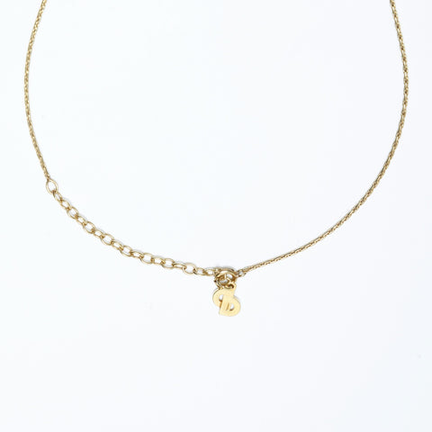 Christian Dior CD logo Necklace gold WS23652