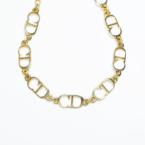 Christian Dior CD logo bracelet gold WS23653